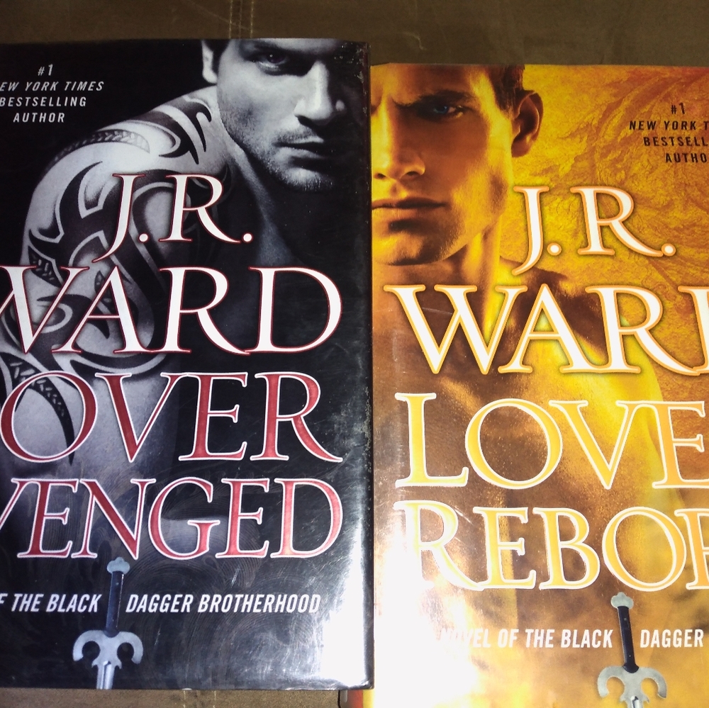 J.R. Ward Black Dagger Brotherhood books HARDBACK